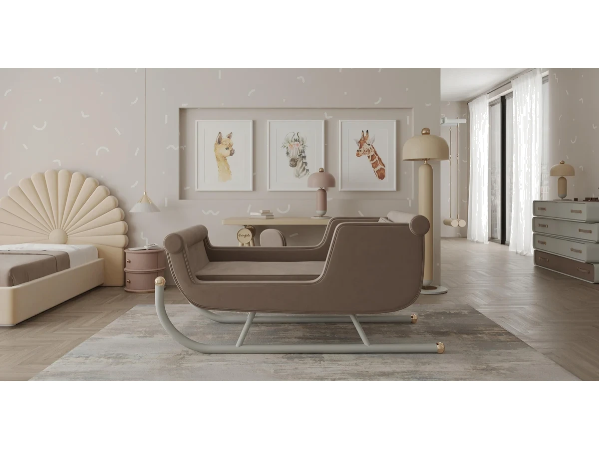 sleigh crib 110